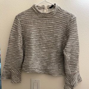 Zara Long Sleeve Crop